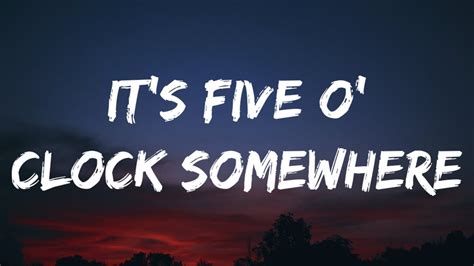 is it 5 o'clock somewhere right now|Time.is .